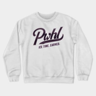 Minnesota PWHL Ice Time. Earned Crewneck Sweatshirt